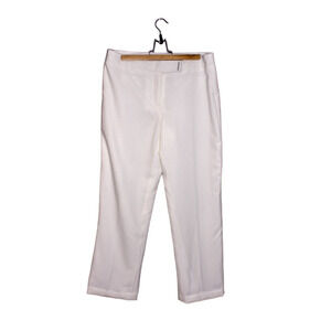 Cato White Trouser Pants Wide Leg Size 12